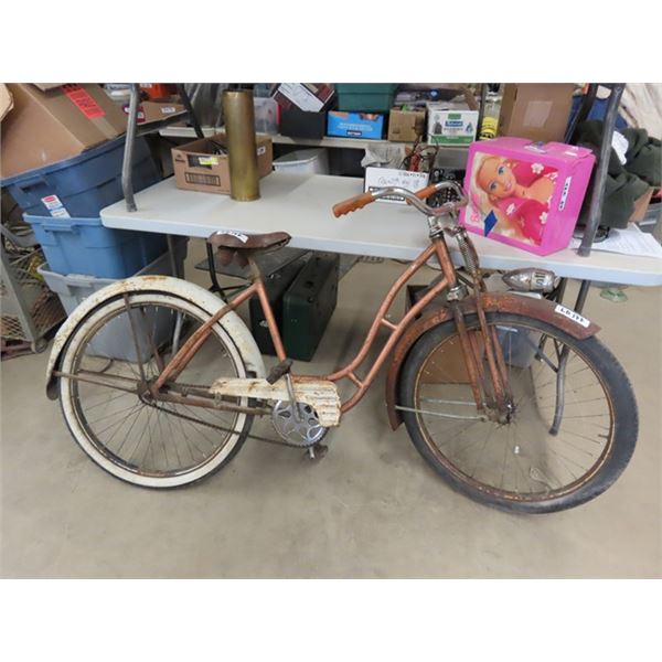 Very Cool Vintage Ladies Bike with Front Shocks - 1940's Monark