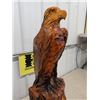 Image 2 : Carved Eagle on Post 32.5" tall 