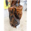Image 3 : Carved Eagle on Post 32.5" tall 