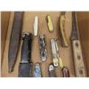 Image 3 : Assorted Pocket Knives, Bayonet Cover + Shanks