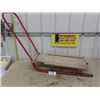 Image 1 : Children's Wood with Metal Runners Sled 34" Long