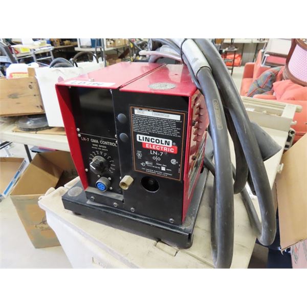 Lincoln LN-7 Wire Feed Welder with Torch Gun