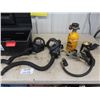 Image 1 : 2 Gas Masks with Tank + Regulator in Plastic Tool Box