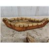 Image 2 : 2 Small Birch Bark Canoes, 1 Larger Canoe, Carved Duck,