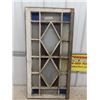 Image 5 : Stained Glass Window 19"x 39.5"