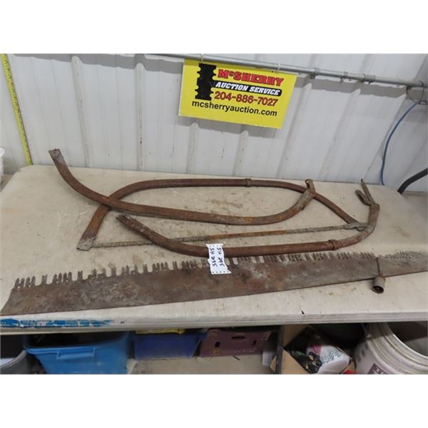 Old + Rusty Saws