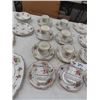 Image 4 : Royal Albert Petti Point 38pc Place Setting;  Cups + Saucers