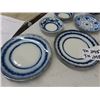 Image 2 : 9 Flow Blue China Pieces