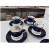 Image 3 : Royal Worchester Cups + Saucers ; 6 Cups, 7 Saucers