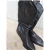Image 2 : Inook Black Boot Sz 7, Henri Pierce Black Cowboy Boots Sz 6.5, 