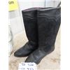 Image 4 : Inook Black Boot Sz 7, Henri Pierce Black Cowboy Boots Sz 6.5, 