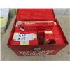 Image 1 : Metal Explosives Box 8"x8" x 12" with 26 Boxes Hilti 