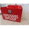 Image 2 : Metal Explosives Box 8"x8" x 12" with 26 Boxes Hilti 