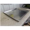 Image 2 : Lot of 10 Stainless Steel Commercial Metal Trays -