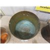 Image 6 : Vintage Copper Boiler - NO Lid + 2 Copper Planters
