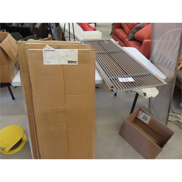 4 Air Conditioner Louvers 16" x 42" New in Box + 