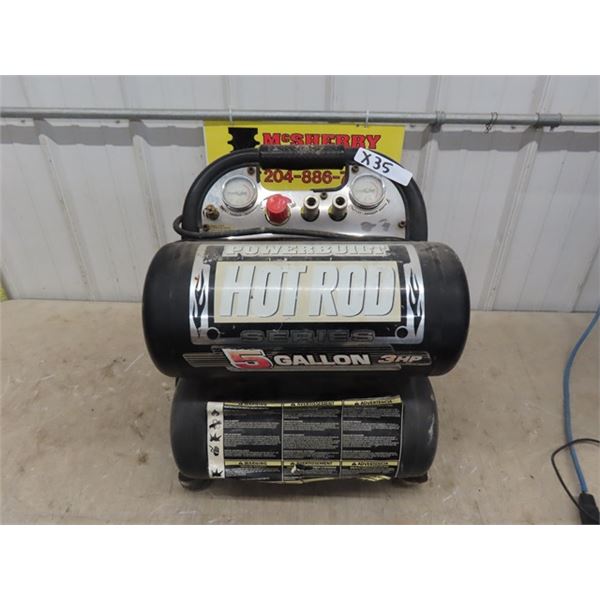 Powerbuilt Hot Rod Series 5 Gal 3 HP Portable Air 