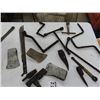 Image 1 : Assorted Axe Heads, T-Wrench, Tire Wrenches, Machete 