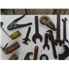 Image 3 : Assorted Cast Wrenches - some Embossed - a Few Oilers
