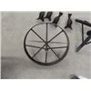 Image 3 : 4 Cast Iron Stove?Tub? Legs - Steel 18" , Wheel, 