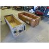 Image 1 : 2 Wooden Crates 14" x 16" x 43" - Would Make Great 