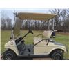 Image 1 : 90s Club Car Gas Powered 4 Wheel Golf Cart with Canopy  Serial # AG9812-652591 with After Market Lig