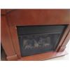 Image 2 : Electric Fireplace with Mantle 15" x 40" x 40" 