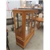 Image 3 : Oak Dining Room Suite ; Table 30" x 41" x 54" with (2) 