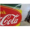 Image 11 : Coca-Cola Porcelain Sign - 1940's 39" x 60" 
