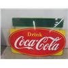 Image 1 : Coca-Cola Porcelain Sign - 1940's 39" x 60" 