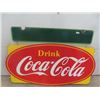 Image 8 : Coca-Cola Porcelain Sign - 1940's 39" x 60" 