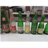 Image 4 : 24 Assorted Pop Bottles with Wood Pop Crate ;