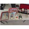 Image 1 : 22 8trak Tapes with Case, Coke Tray + Queen Tray