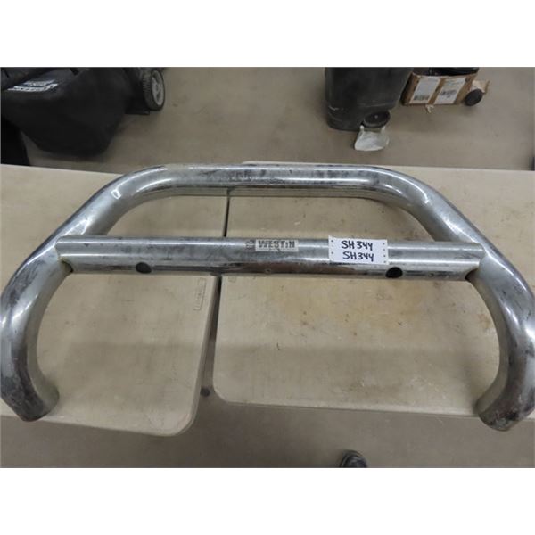 Westin Chrome Front Grill Guard for Truck - 