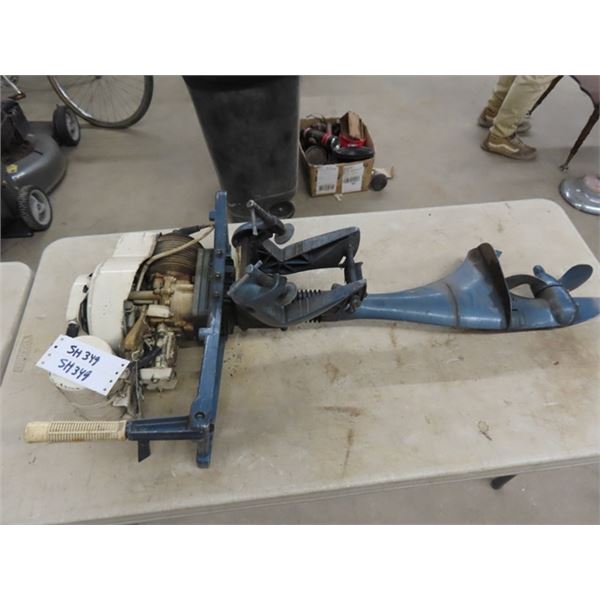 Eska Small HP Trolling Boat Motor Model 1183 - 