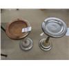Image 1 : 2 Chrome Ashtray Stands - some Damage- Great