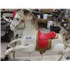 Image 2 : Ride Em Cowboy Vintage Tin Horse Spring Rider - 
