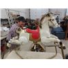 Image 3 : Ride Em Cowboy Vintage Tin Horse Spring Rider - 