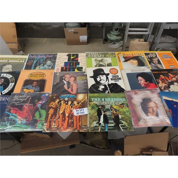 40 Assorted Records; Country, Big Band, plus more