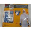 Image 4 : Aeroflow Disposable Paint Suit- sz Lg, Rain Suit- sz LG