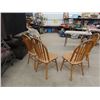 Image 4 : 4 Oak Kitchen Chairs