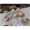 Image 4 : 17 Cup + Saucer Pairs; Queen Anne, Regina, Royal 