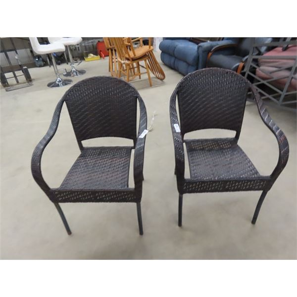 2 Matching Bistro Chairs