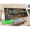 Image 7 : 2 Metal Tool Boxes with Odds n Ends of Tools ; 