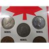 Image 2 : 20th Century Canadian Nickel Set 