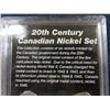 Image 5 : 20th Century Canadian Nickel Set 