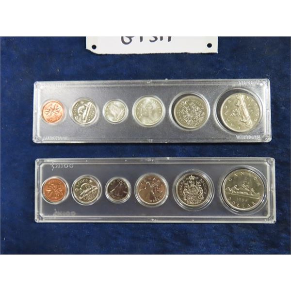 (2) 1968 Canada 6 Coin Collectors Sets