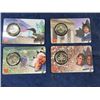 Image 4 : (12) 2000 Canada 25 Cent Collector Coins on Cards