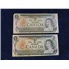 Image 2 : (4) 1973 Canada $1.00 Paper Bills 