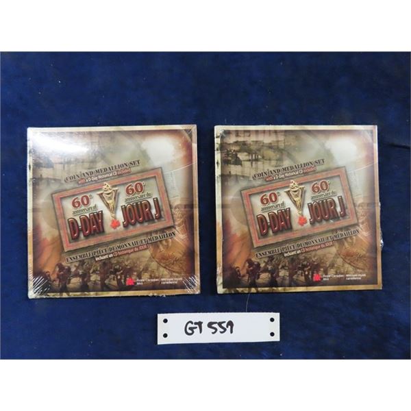 (2) Royal Canadian Mint 60th Anniversary 